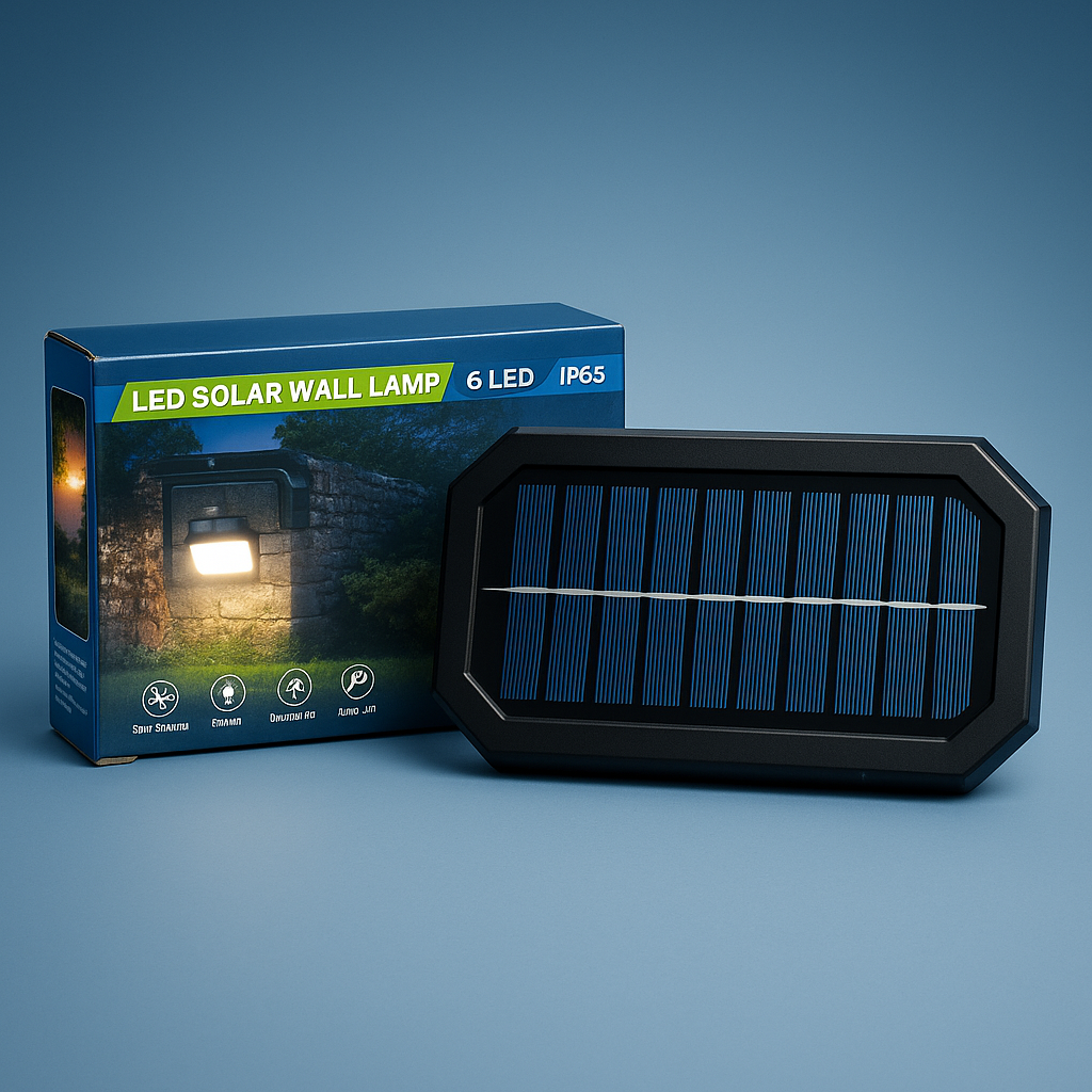 Solar Up & Down Wall Light 4x4