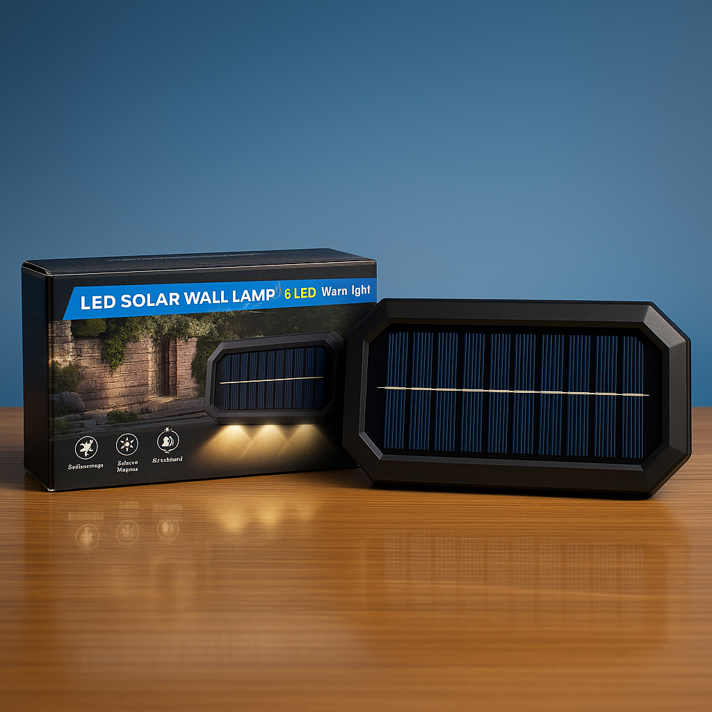 Solar Up & Down Wall Light 3x3