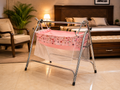 Foldable Baby Cot Jhoola Chulungi Style Pink