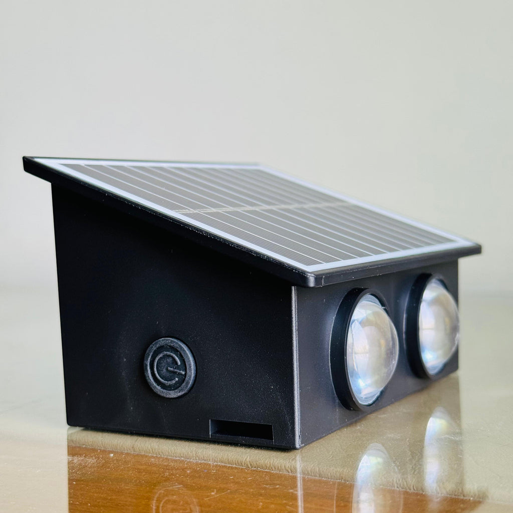 Solar Up & Down Wall Light 2x2